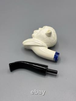 Yoda Figure PIPE new-block Meerschaum Handmade W Case#381