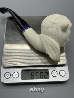 Yoda Figure PIPE new-block Meerschaum Handmade W Case#381