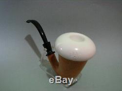 (not A Gourd) Calabash Block Meerschaum Stone Bowl Sherlock Holmes Tobacco Pipe