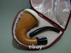 (not A Gourd) Small Size Sherlock Holmes Calabash Block Meerschaum Bowl Tobacco